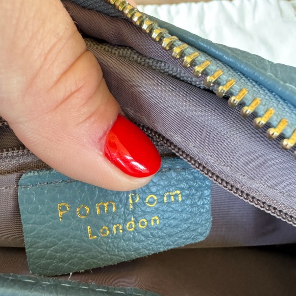 PomPom London Mayfair Bag Blue - Picture 6 of 13